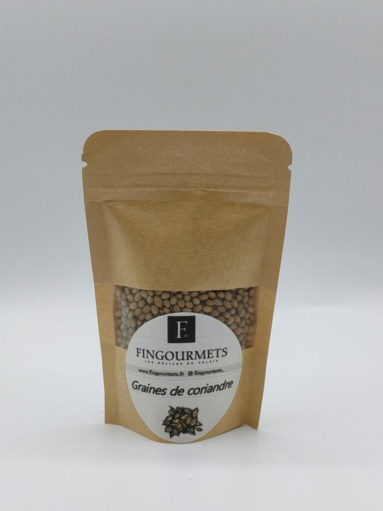 Graines de coriandre en sachet