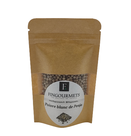 Poivre blanc de Penja en sachet