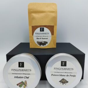 coffret chaï poivre et ras el hanout