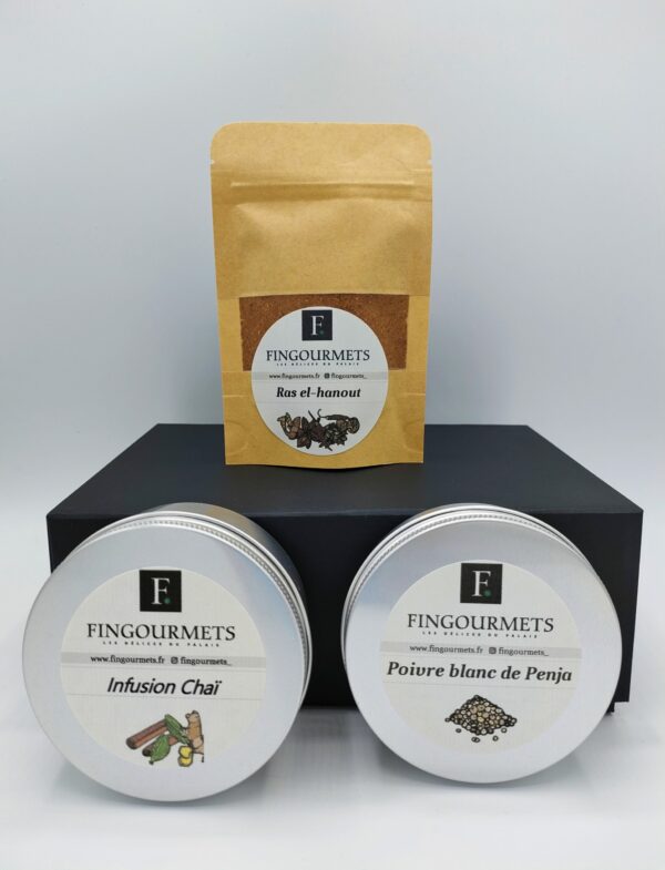 coffret chaï poivre et ras el hanout