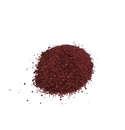 Sumac sur fond blanc